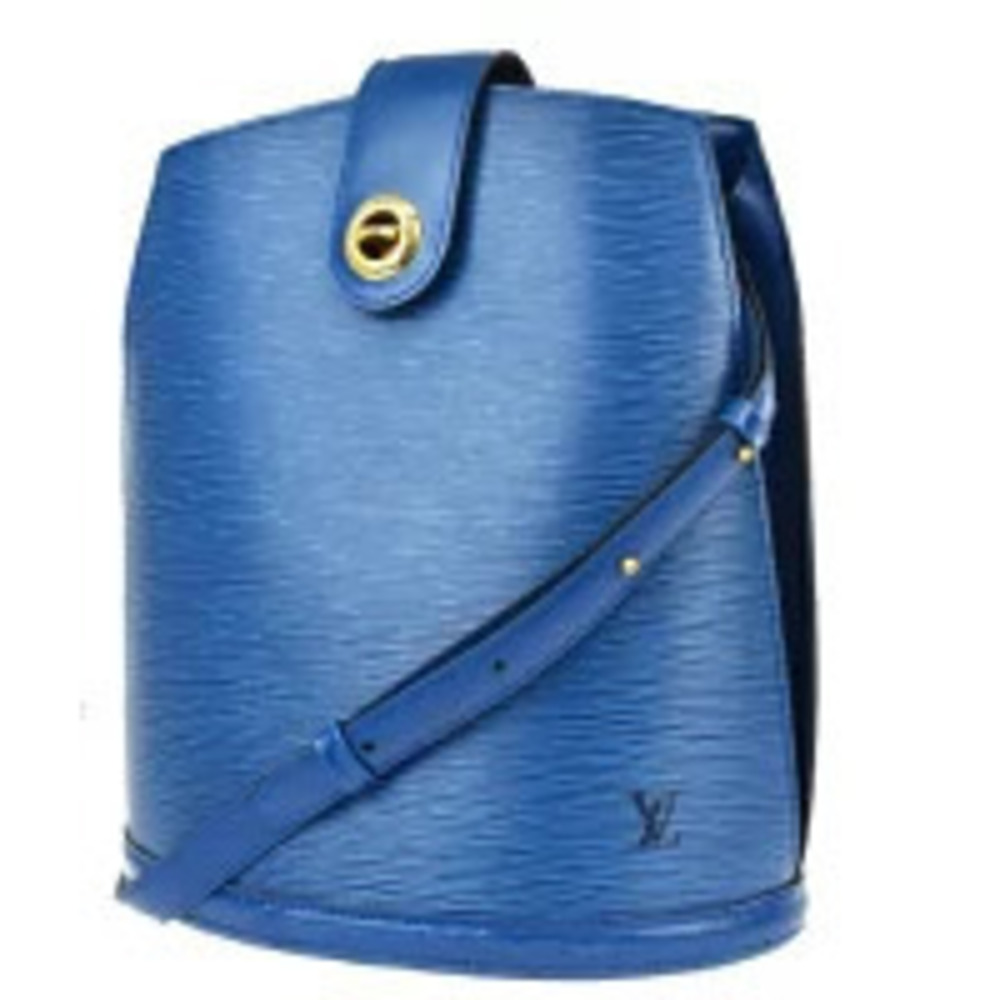 Louis Vuitton Cluny Shoulder Bag Epi Leather Toledo Blue